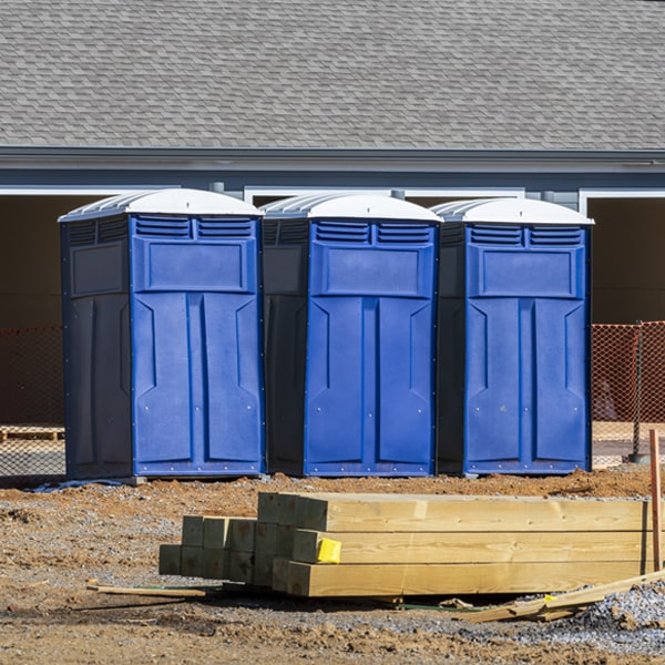 are there any restrictions on what items can be disposed of in the portable toilets in Greenlawn NY